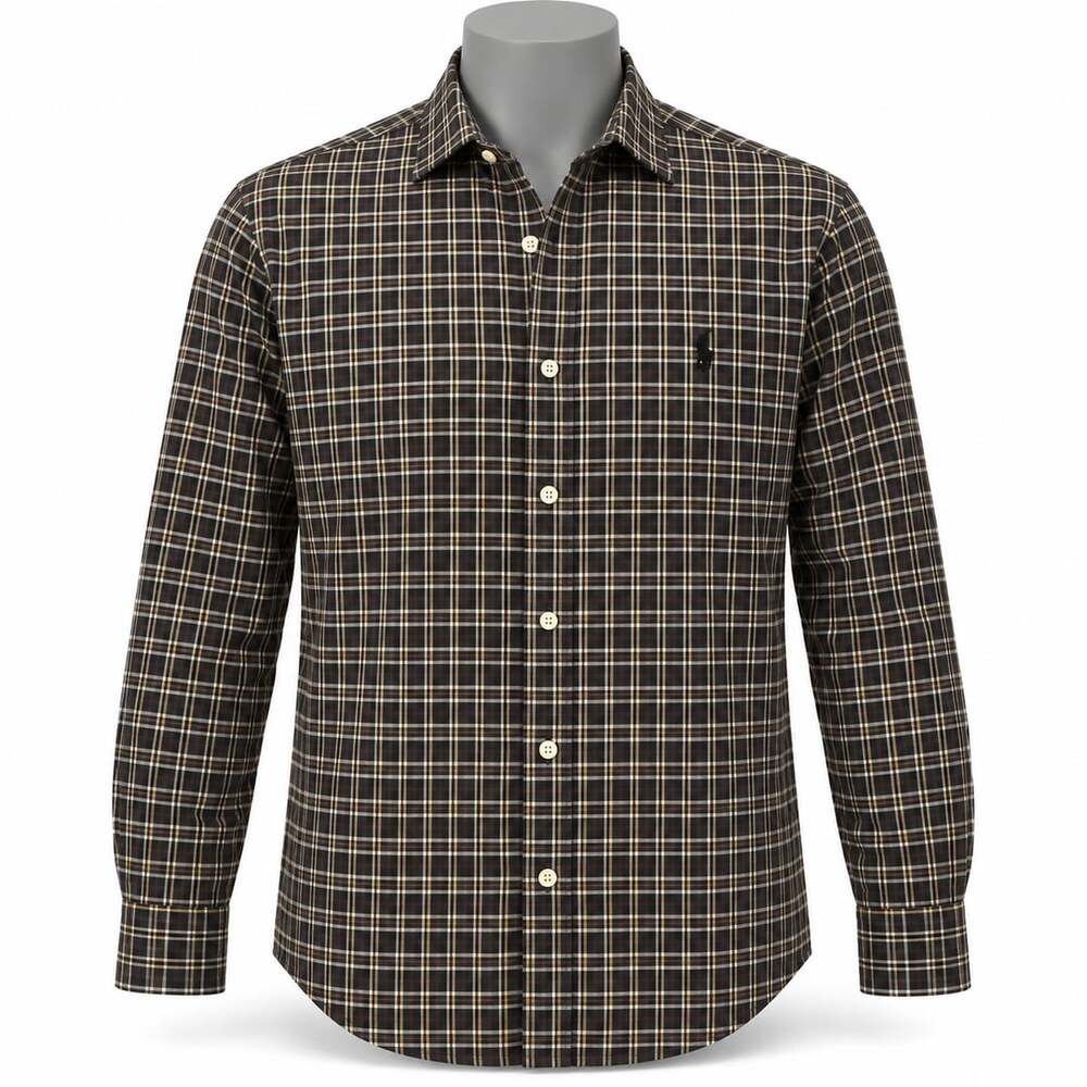 Polo Ralph Lauren Classic Fit Plaid Long Sleeve Button-Down Shirt